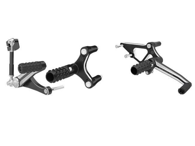 SPORTSTER REARSET CONTRAST CUT